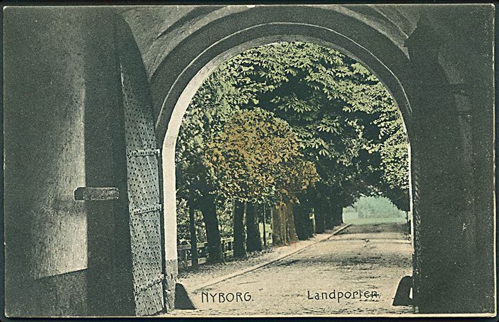 Nyborg, Landporten. Stenders no. 425. 