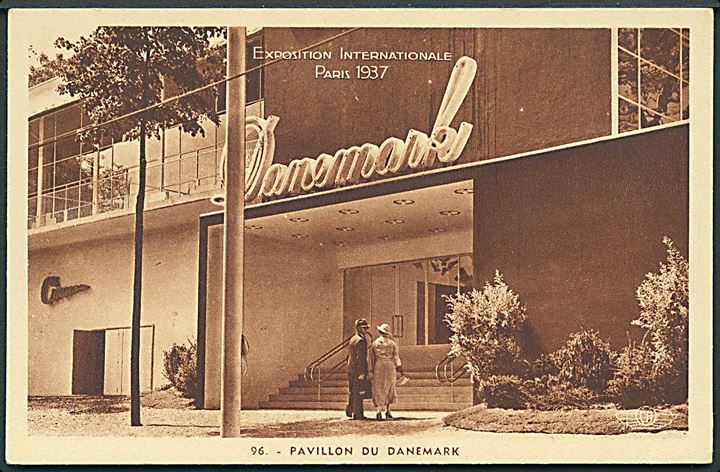 Exposition Internationale Paris 1937. Pavillon Du Danemark. H. Chipault no. 96. 