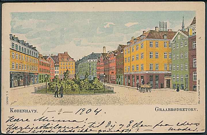 Janus Laurentius Ridter: København, Graabrødretorv. Chr. J. Cato u/no. 