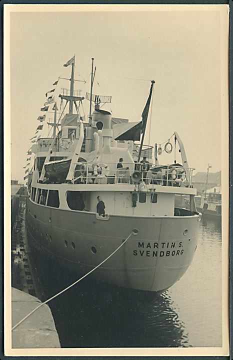 Martin S., M/S, rederiet AES, Svendborg. Foto-Lerbs, Rendsburg u/no.