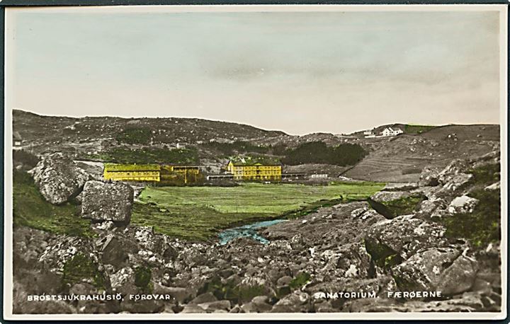 Thorshavn, Sanatoriet. P. H. Weihe & F. Steenbuch-Hansen u/no. Kvalitet 8