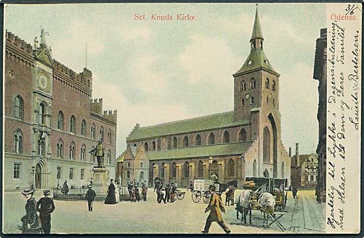 Odense. Sct. Knuds Kirke. Ed. F. Ph. & Co. no. 4403. 