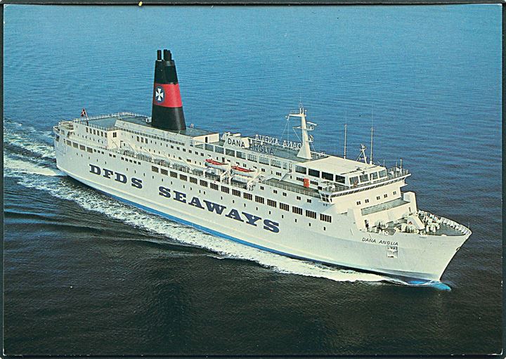M/S Dana Anglia. Esbjerg - Harwich. DFDS. U/no. 