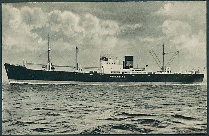 Argentina, M/S, rederiet DFDS. Stenders no. 96729.