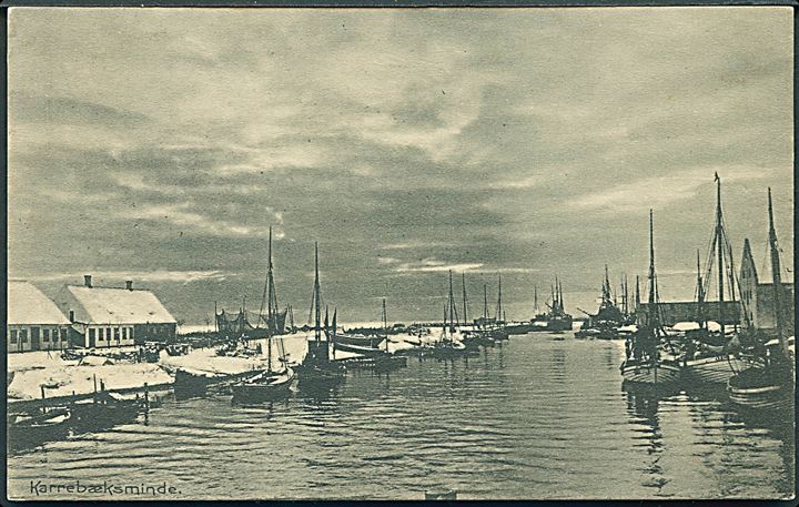 Karrebæksminde havn. J. Chr. Kochs Eftf. no. 17009. 