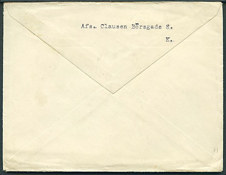 Ufrankeret fortrykt kuvert fra Legation de Danemark i Paris d. 23.11.1917 til Vordingborg, Danmark. Antagelig sendt som kurérpost. Indeholder spændende brev som bl.a. omtaler nedskydning af tysk zeppeliner.