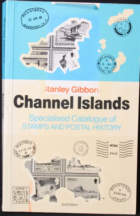 Channel Island - Specialised Catalogue of Stamps and Postal History. Stanley Gibbons 1983. 452 sider.