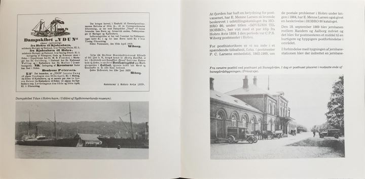 Hobro Postkontor gennem 250 år 1736-1986, Lille hæfte med uddrag af Hobros posthistorie. 24 sider.