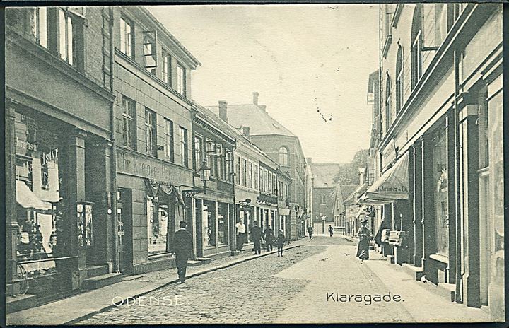 Odense, Klaragade. Stenders no. 7190. 