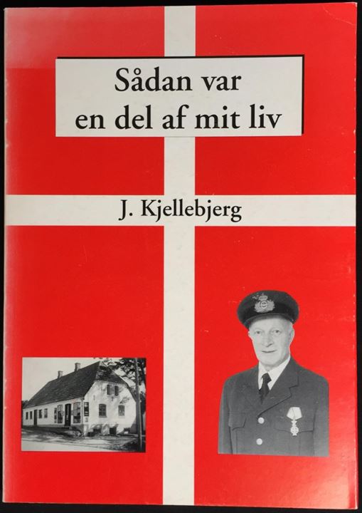 Sådan var en del af mit liv af J. Kjellebjerg. Selvbiografi med beskrivelse af oplevelser under besættelsen og tjeneste i Flyvevåbnet. 102 sider.