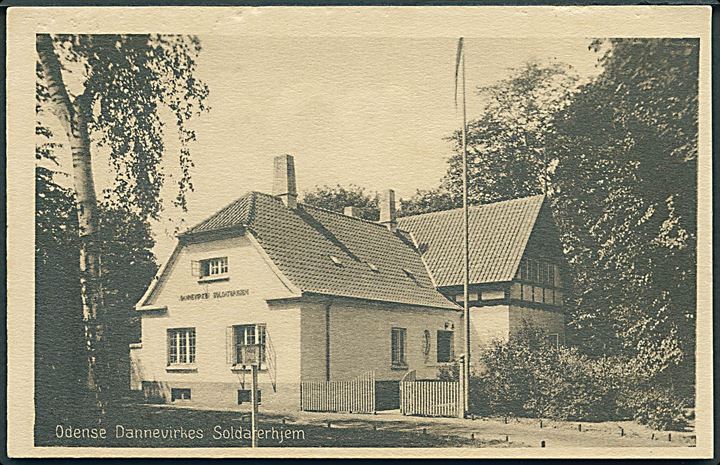 Odense. Dannevirkes Soldaterhjem. Stenders, Odense no. 54. 
