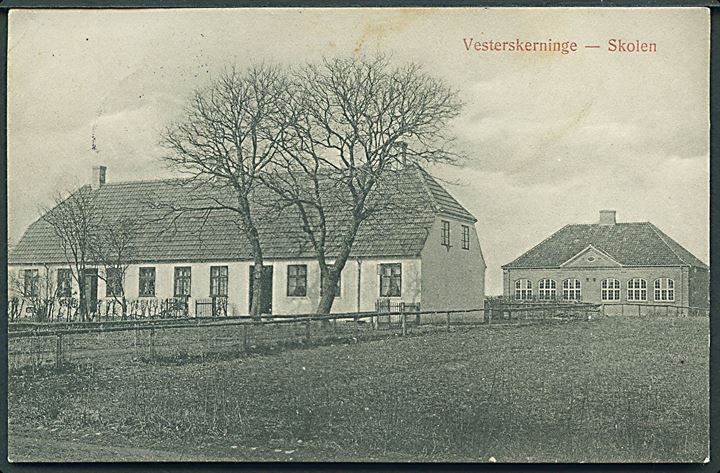 Vesterskerninge Skolen. A. Th. Hansen u/no. 