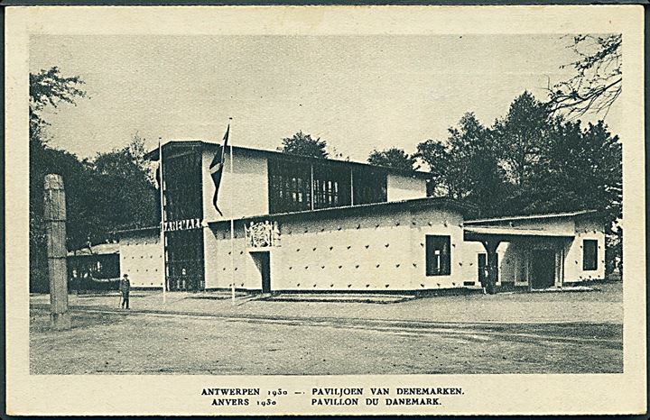 Belgien. Antwerpen 1930. Pavillon Du Danemark. U/no. 