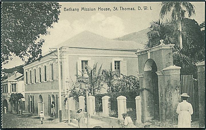 D.V.I., St. Thomas, Bethany Mission House. Lightbourn u/no. Kvalitet 8