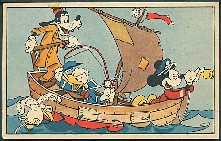 Disney, Walt: Elmo, “Anders And, Mickey og Fedtmule”. Kvalitet 7