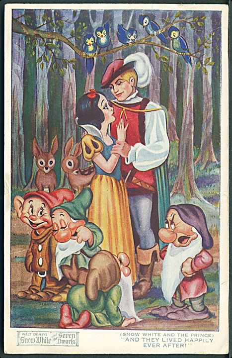 Disney, Walt: Valentine & Sons no. 4172. “Snow White”. Kvalitet 7