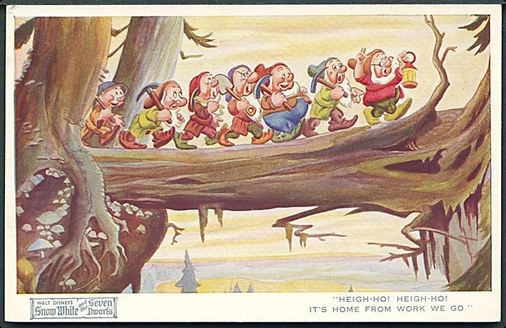 Disney, Walt: Valentine & Sons no. 4169. “Snow White”. Kvalitet 8