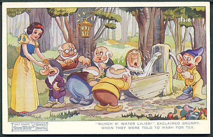 Disney, Walt: Valentine & Sons no. 4167. “Snow White”. Kvalitet 8