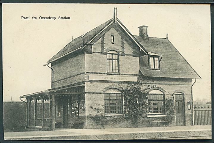 Øksendrup, “Oxendrup” station. J. Hansen u/no. Kvalitet 9