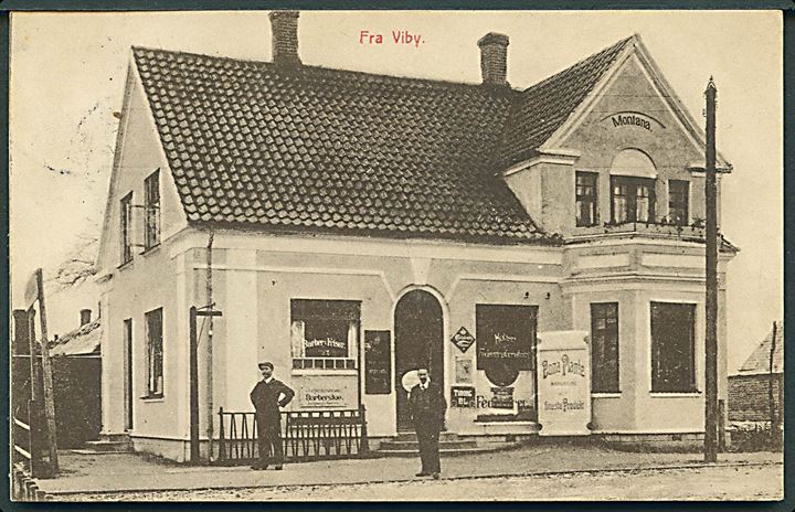 Viby Sjælland, villa “Montana” med kolonialhandel. No. 35646. Kvalitet 8