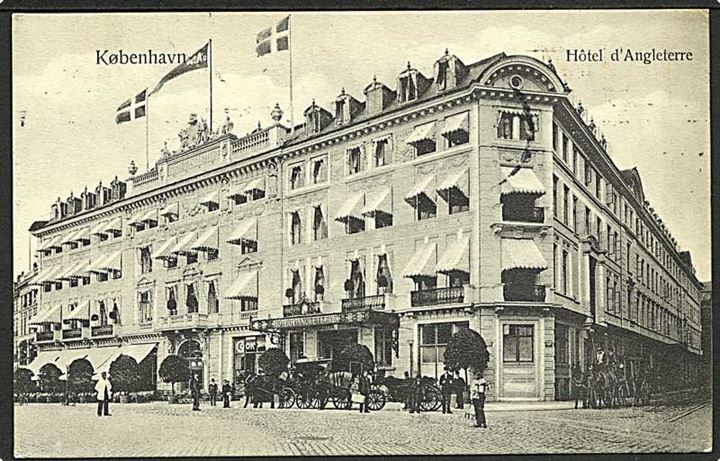 Hotel d'Angleterre paa Kongens Nytorv i København. B. Müller no. 294.