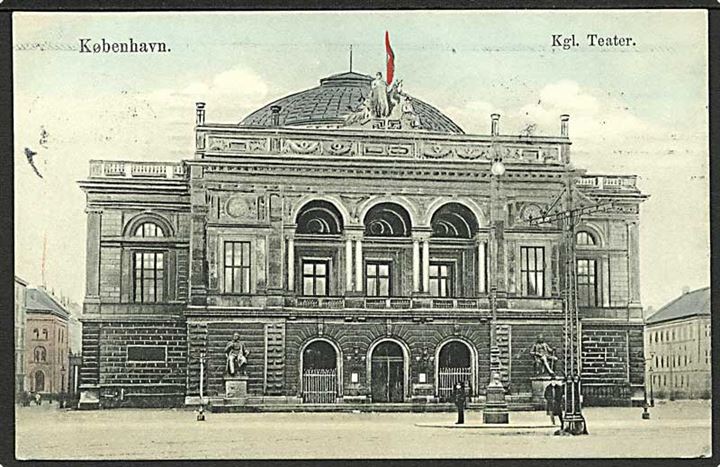 Det Kongelige Teater paa Kongens Nytorv i København. No. 6538.
