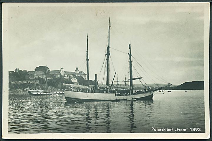 Polar. Polarskibet “Fram” 1893. U/no. Hj. knæk. Kvalitet 6