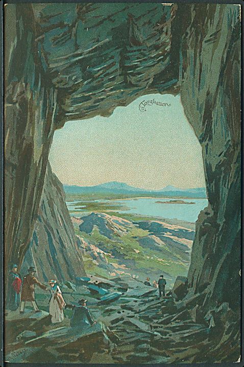 Peters, Wilhelm: “Torghatten” i Nordland. J.H.K. no. 2205. Kvalitet 7