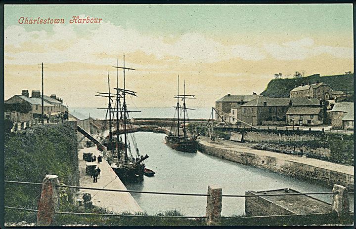 Charlestown Harbour. Argall's Series u/no. 