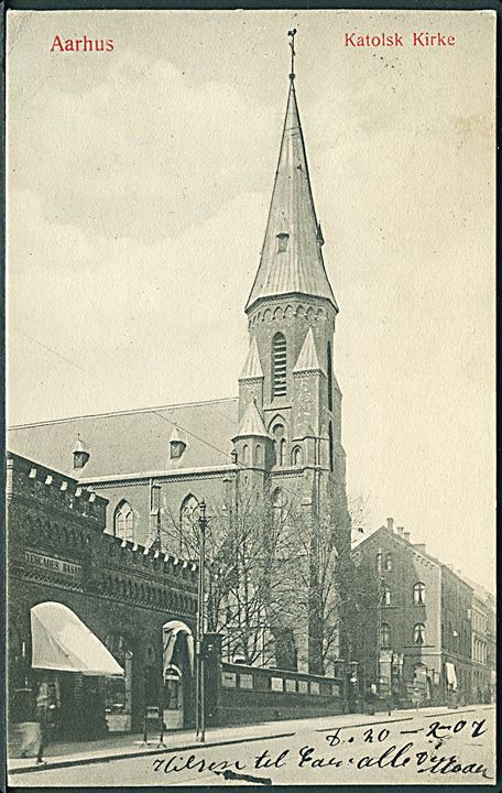 Aarhus. Katolsk Kirke. W. & M. no. 405. 