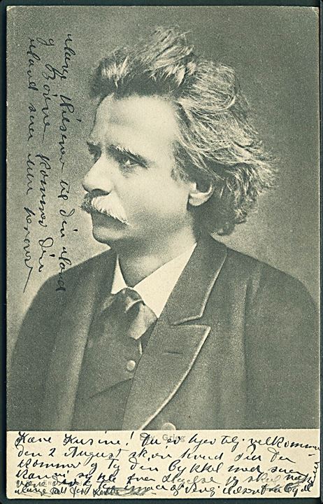 Edvard Hagerup Grieg var en norsk komponist og pianist. Stenders u/no. 