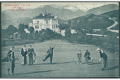Frankrig, Monte Carlo golfbane. Robaudy U/no.