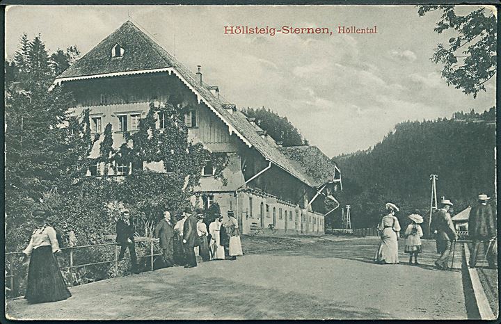Tyskland, Höllsteig-Sternen, Höllental. No. 35596.