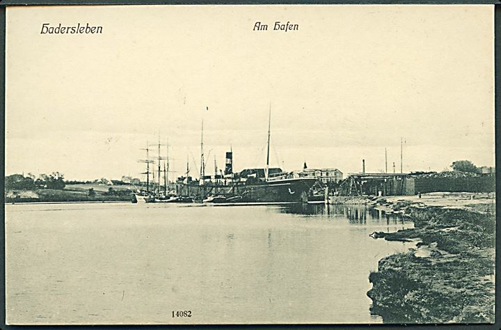 Haderslev, Ved havnen. Reinicke & Rubin no. 14082. 