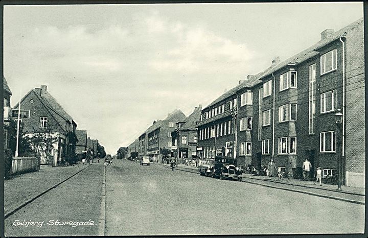 Esbjerg, Storegade. Storegades Kiosk no. 12802. 