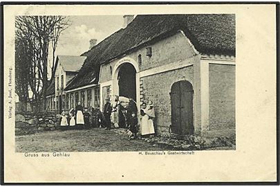 H. Beuschau's gæstgiveri i Gejlå. A. Juul u/no.