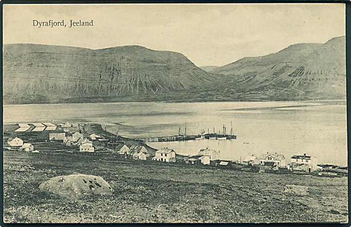 Island. Dyrafjord, Jeeland (Stavefejl). U/no. 