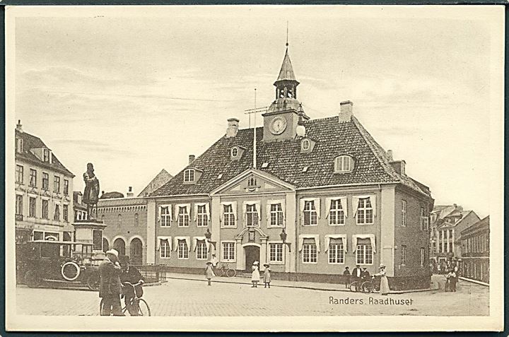 Randers, Raadhuset. P. H. Hansen no. 35378. 