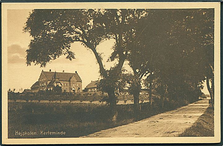 Kerteminde Højskole. M. P. Erichsens Boghandel no. 33538.