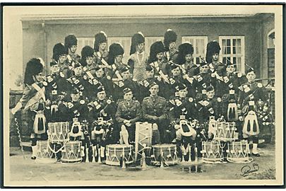 The Gordon Highlanders, skotsk militærorkester i København 1948. Chr. Olsen no. 4580.