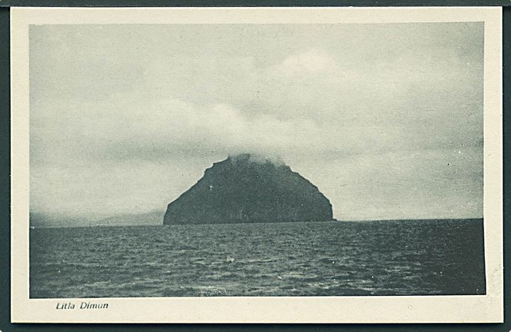 Færøerne. Litla Dimun. H. N. Jacobsen no. 28. 