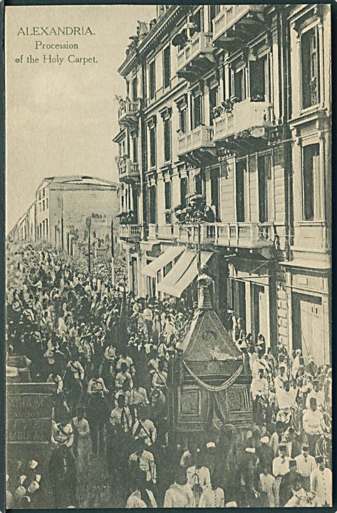 Egypten. Alexandria. Procession of the Holy Carpet. B. Livadas & Coutsicos no. 65. 