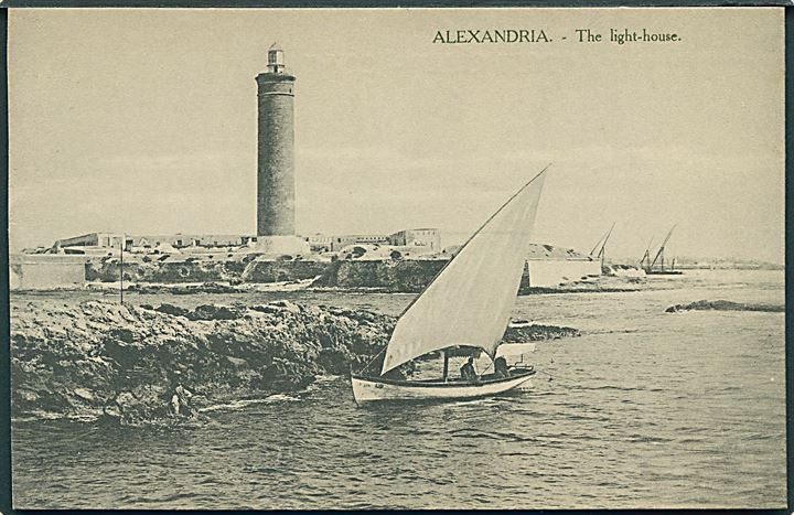 Egypten. Alexandria Fyrtårn. B. Livadas & Coutsicos no. 389. 