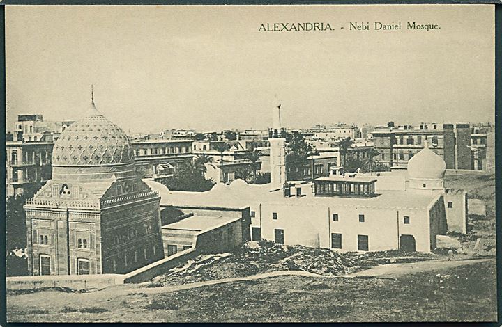 Egypten. Alexandria. Nebi Daniel Mosque. B. Livadas & Coutsicos no. 12. 