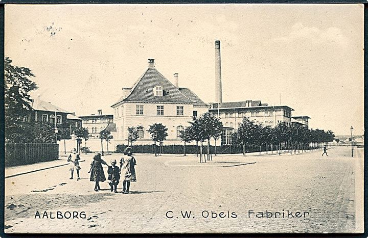 Aalborg, C. W. Obels fabriker. Stenders no. 2848.