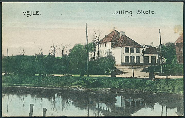 Jelling Skole, Vejle. H. B. no. 10146. 