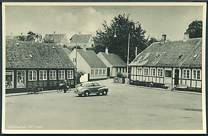 Bornholm. Svaneke Torv. Stenders no. 631. 