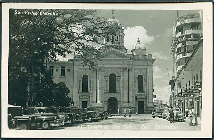 Colombia. San Pedro Church. Fotokort no. 98. 