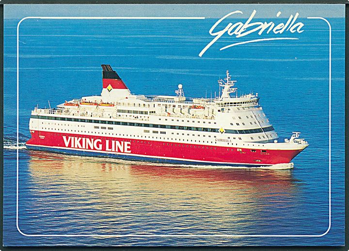 M/S Gabriella. Viking Line. Stockholm - Helsinki. Niklas Vykort no. 914. 