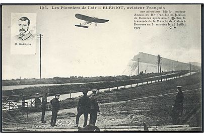 M. Blériot's flyvning over den engelske kanal d. 25.7.1909. No. 125.